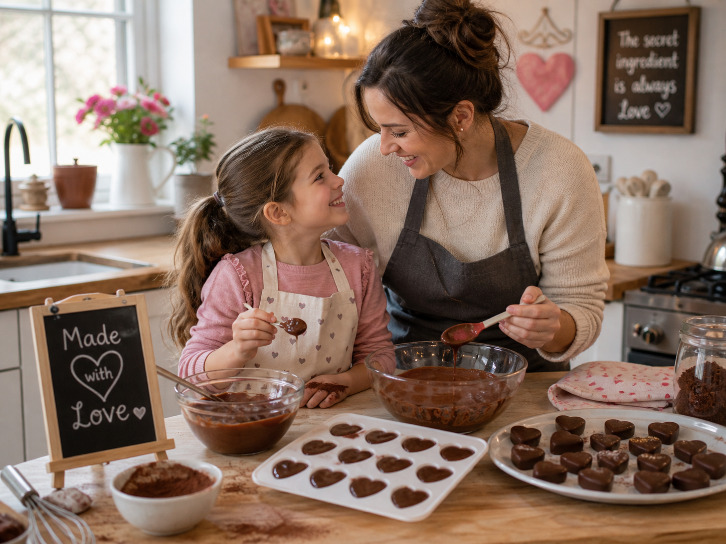 How to Make Beautiful Handmade Chocolate Gifts for Mother's Day